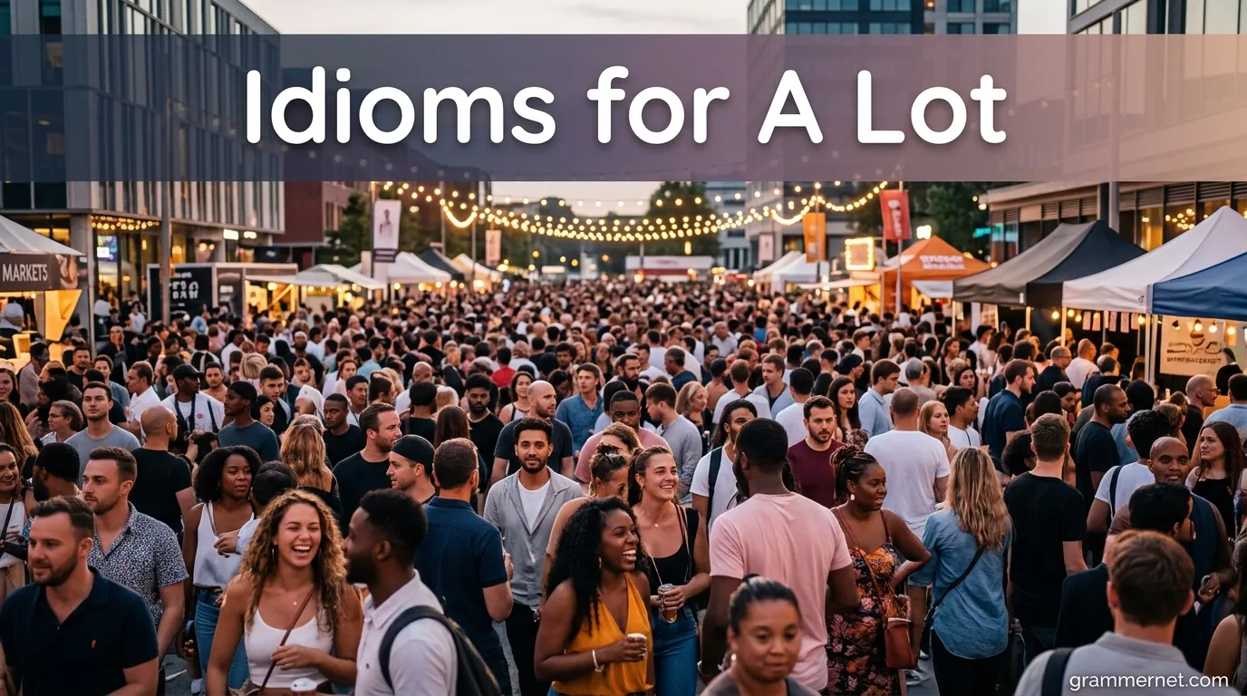 Idioms for A Lot