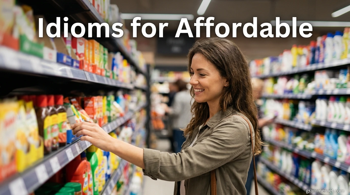 Idioms for Affordable