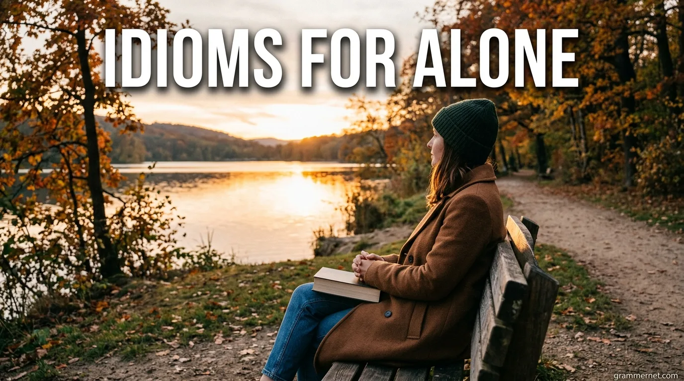 Idioms for Alone
