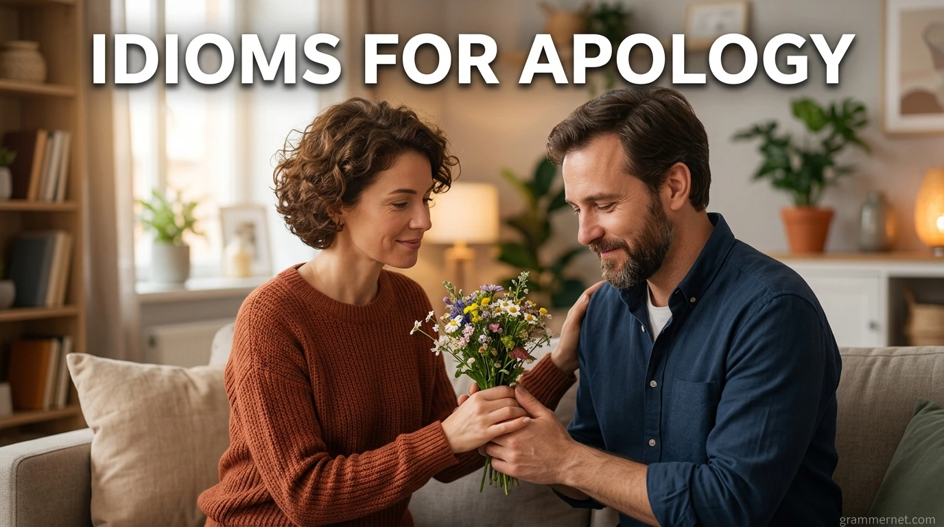 Idioms for Apology