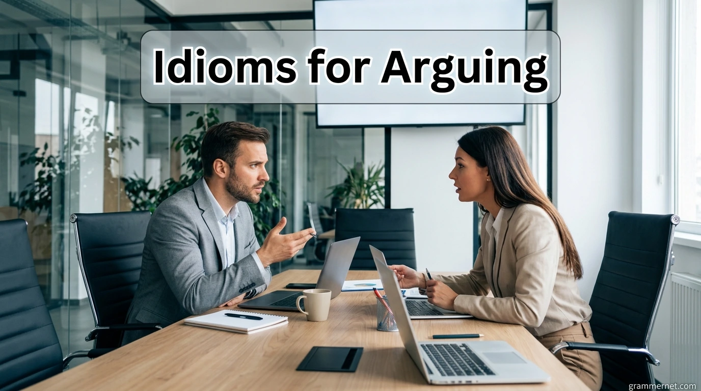 Idioms for Arguing