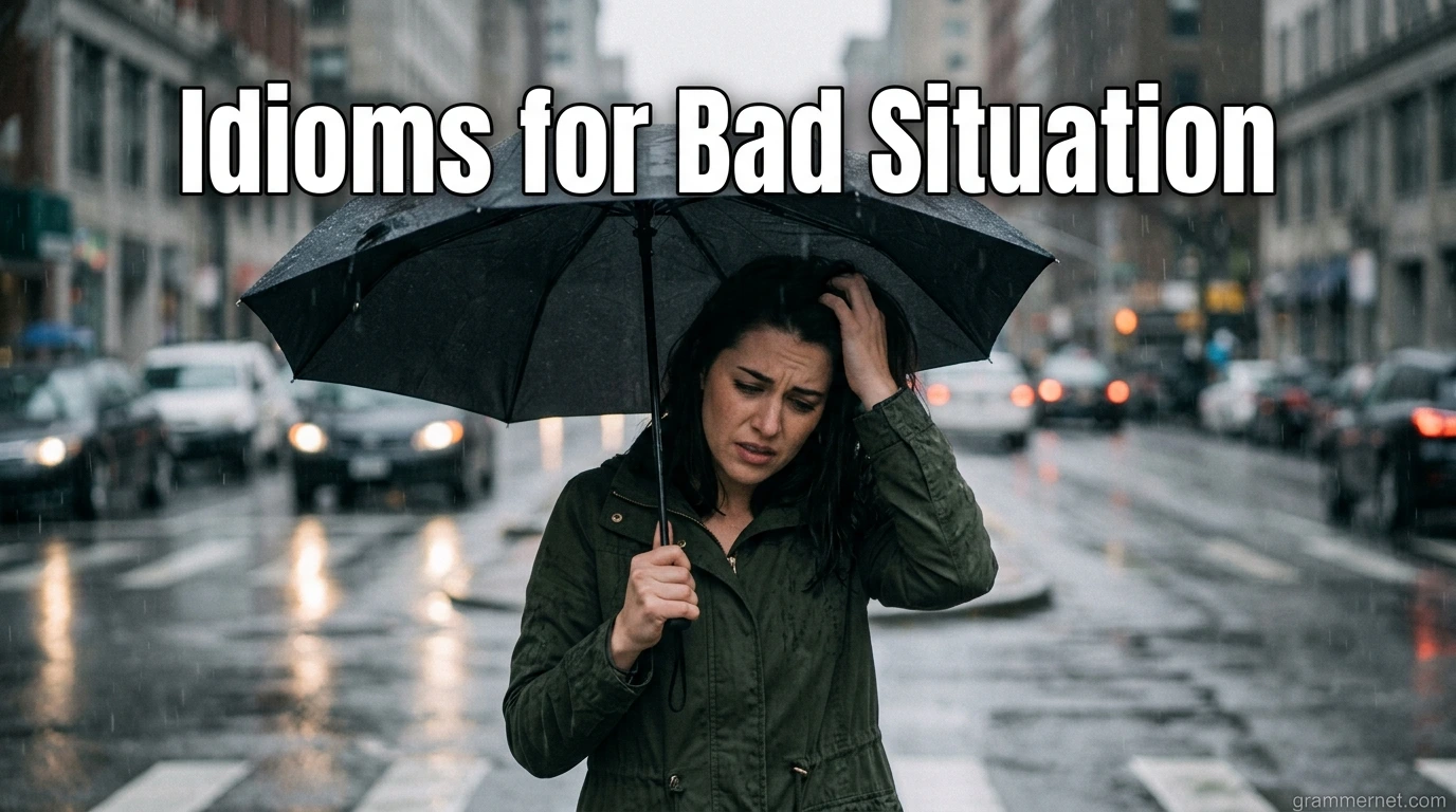 Idioms for Bad Situation