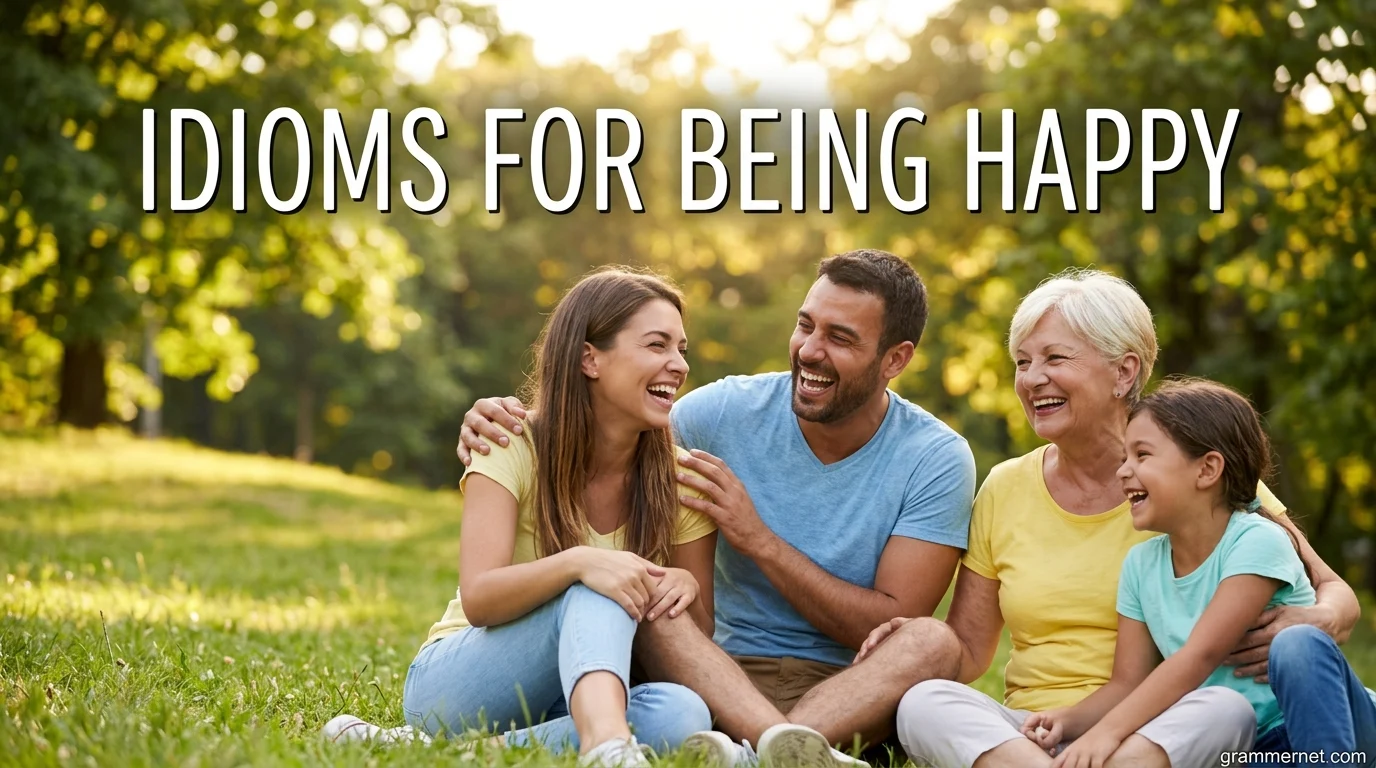 Idioms for Being Happy