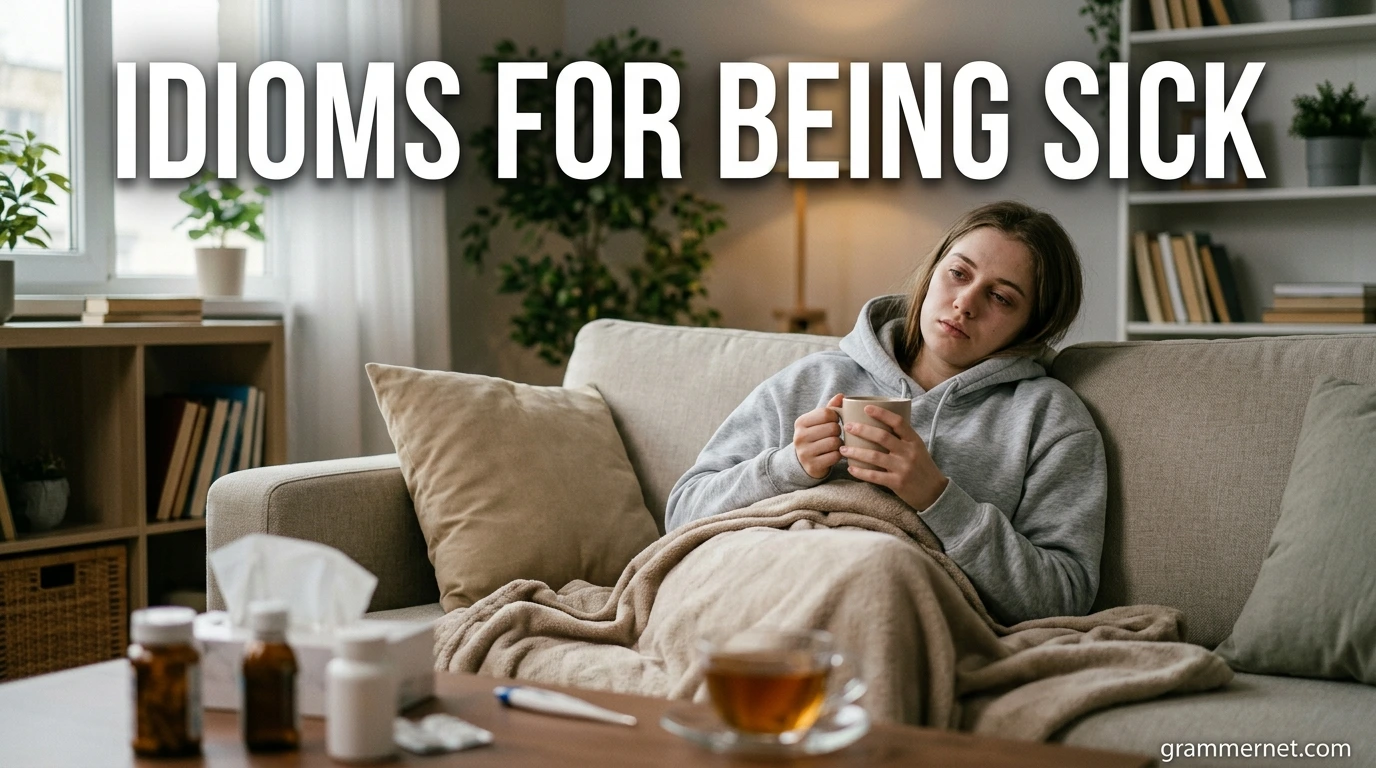 Idioms for Being Sick