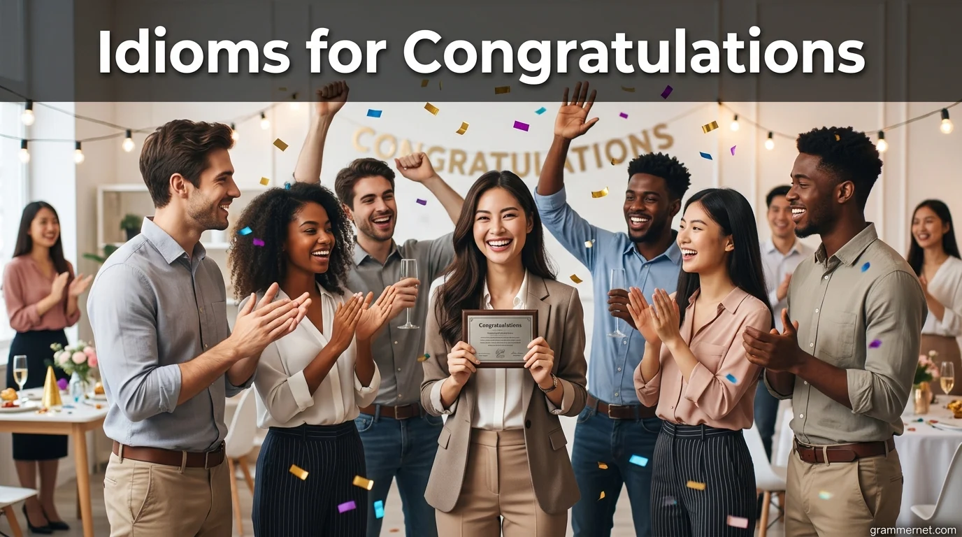 Idioms for Congratulations
