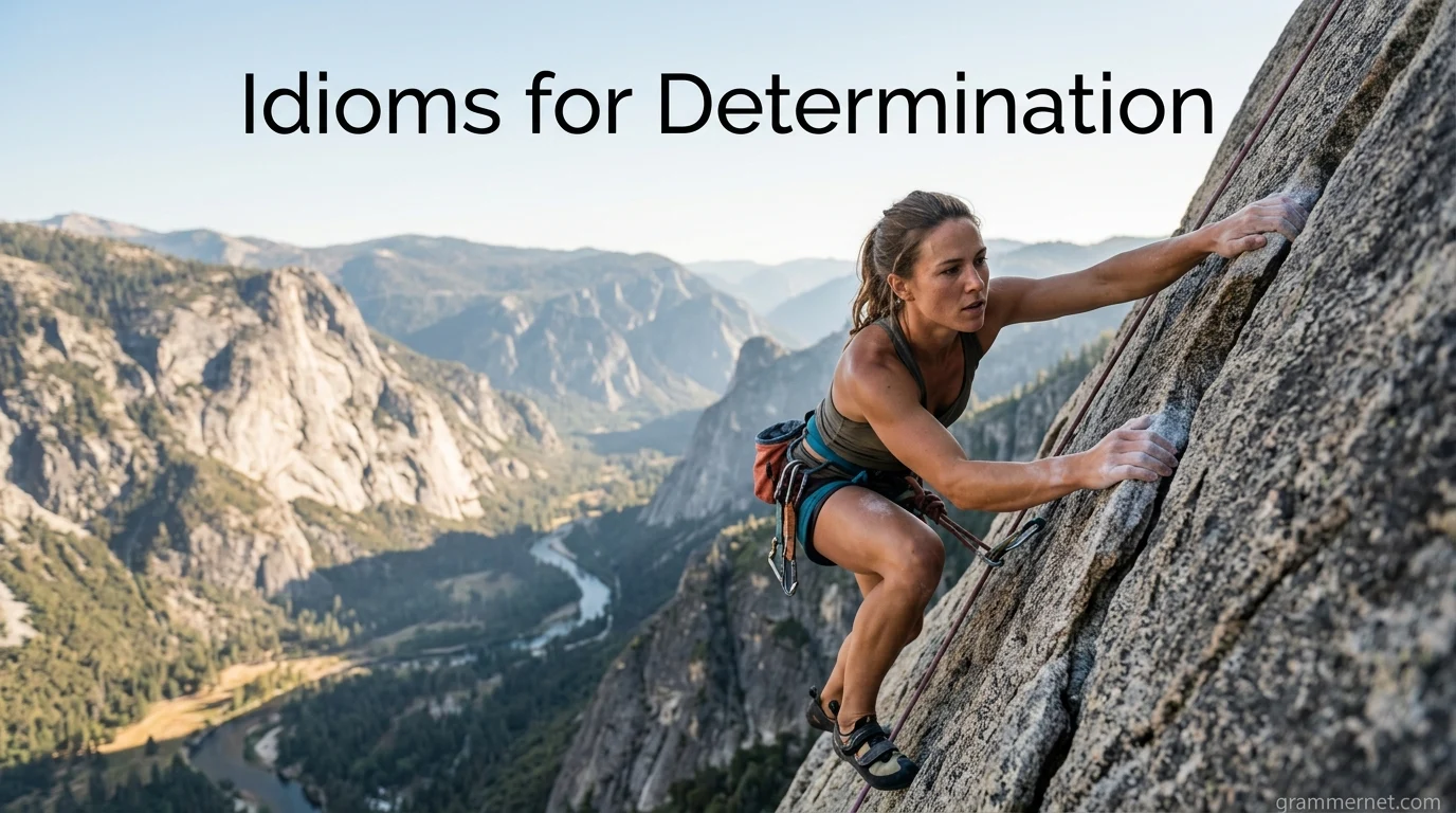 Idioms for Determination