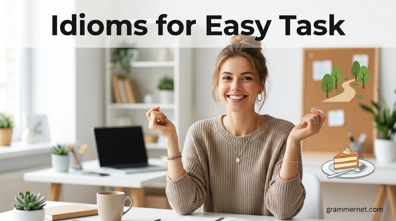 Idioms for Easy Task