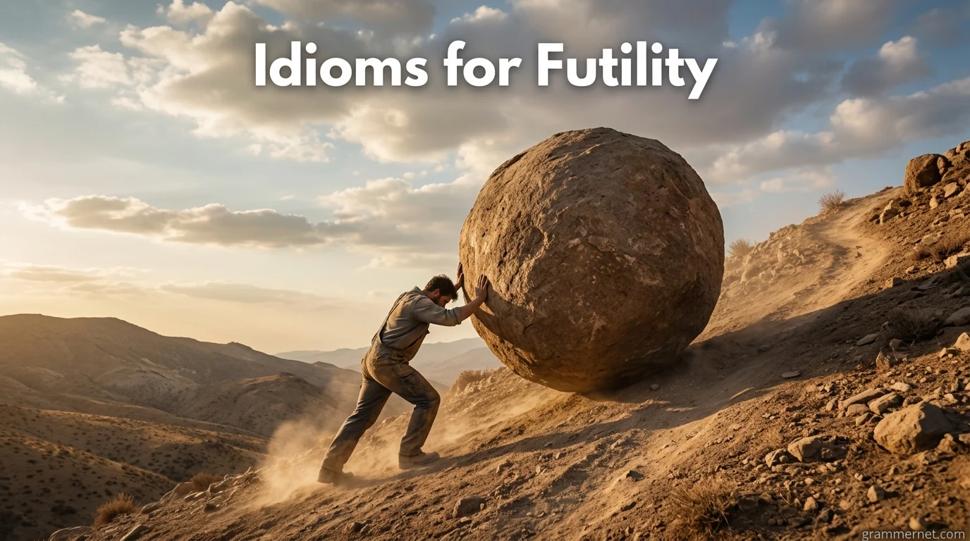 Idioms for Futility