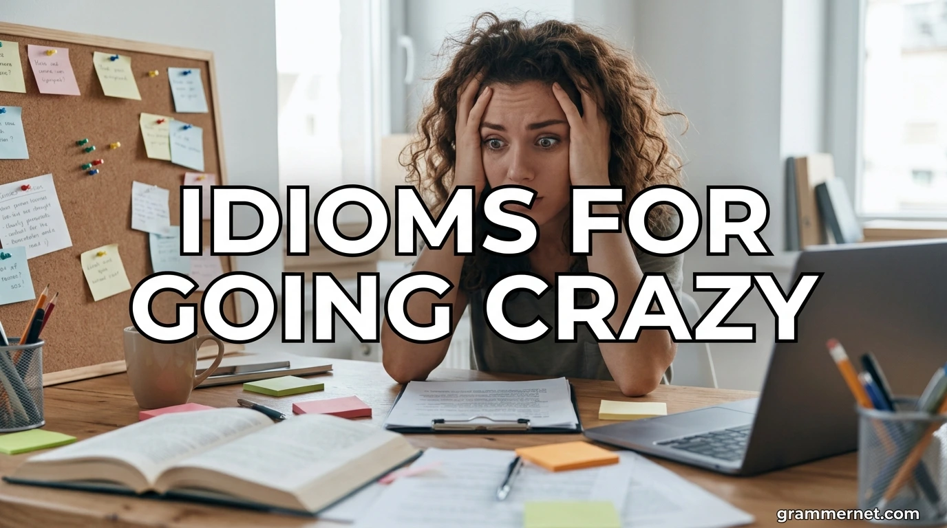 Idioms for Going Crazy
