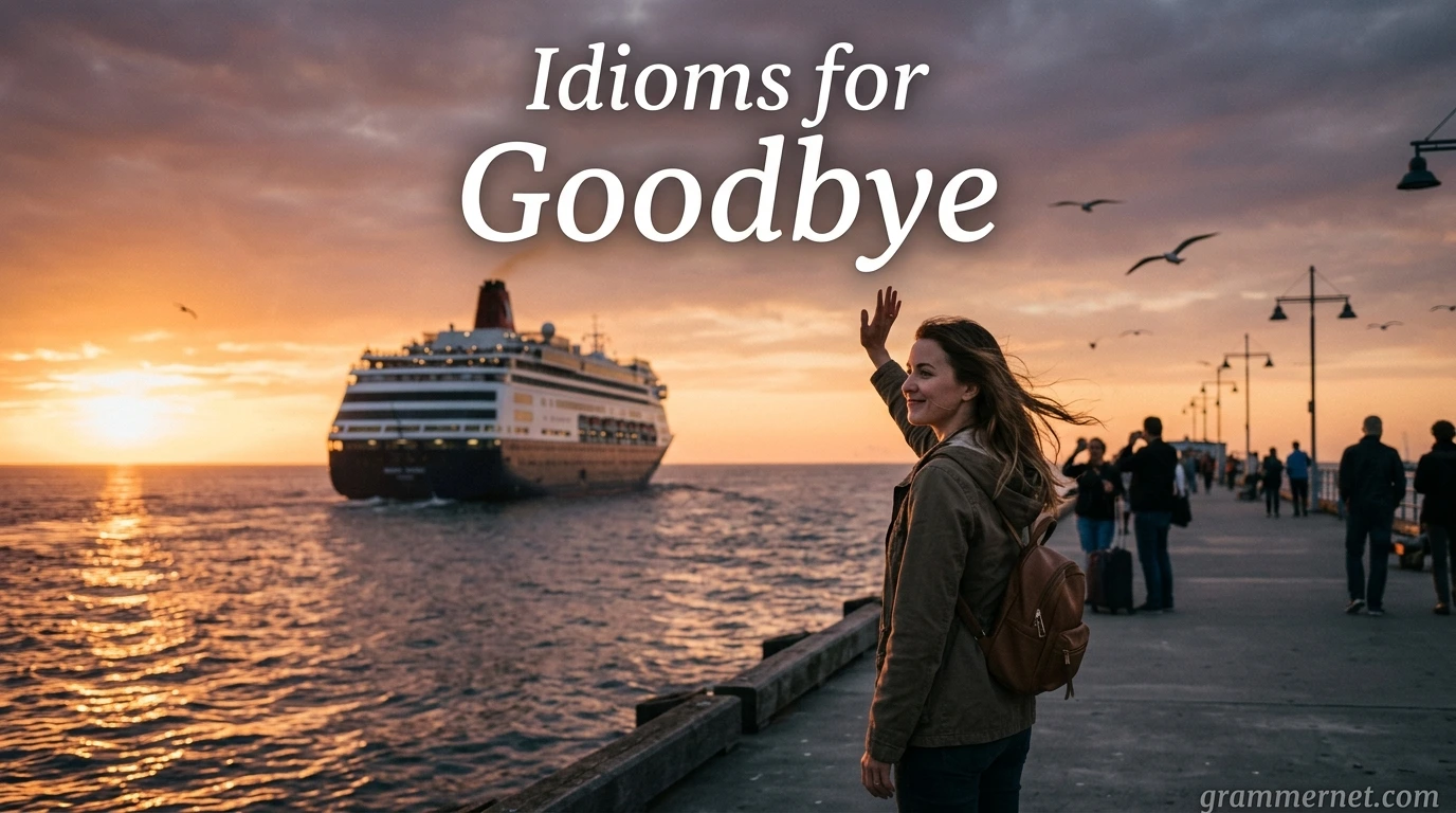 Idioms for Goodbye