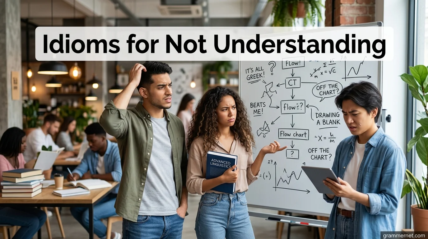 Idioms for Not Understanding