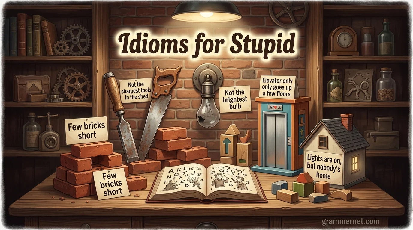 Idioms for Stupid