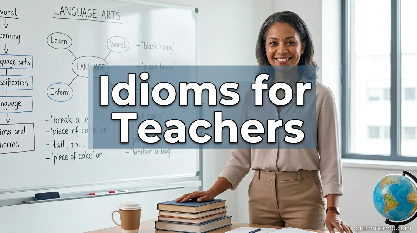 Idioms for Teachers