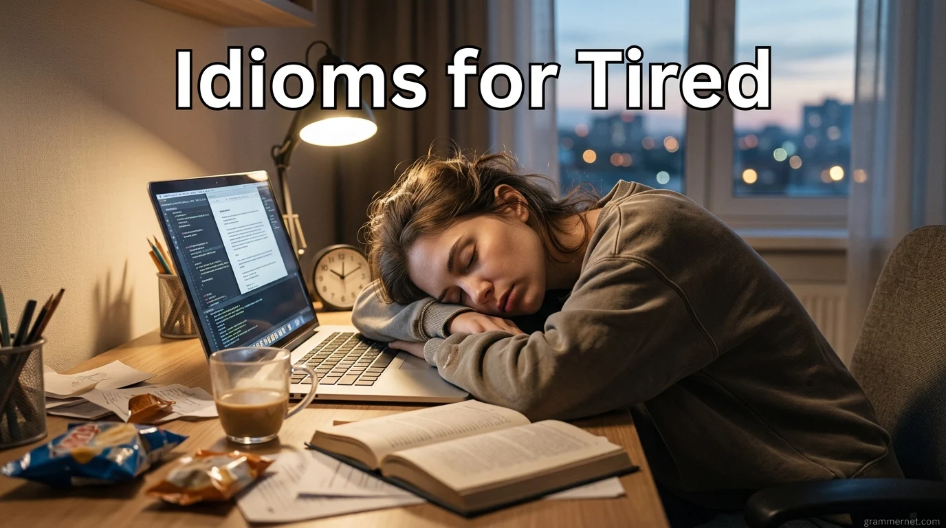 Idioms for Tired