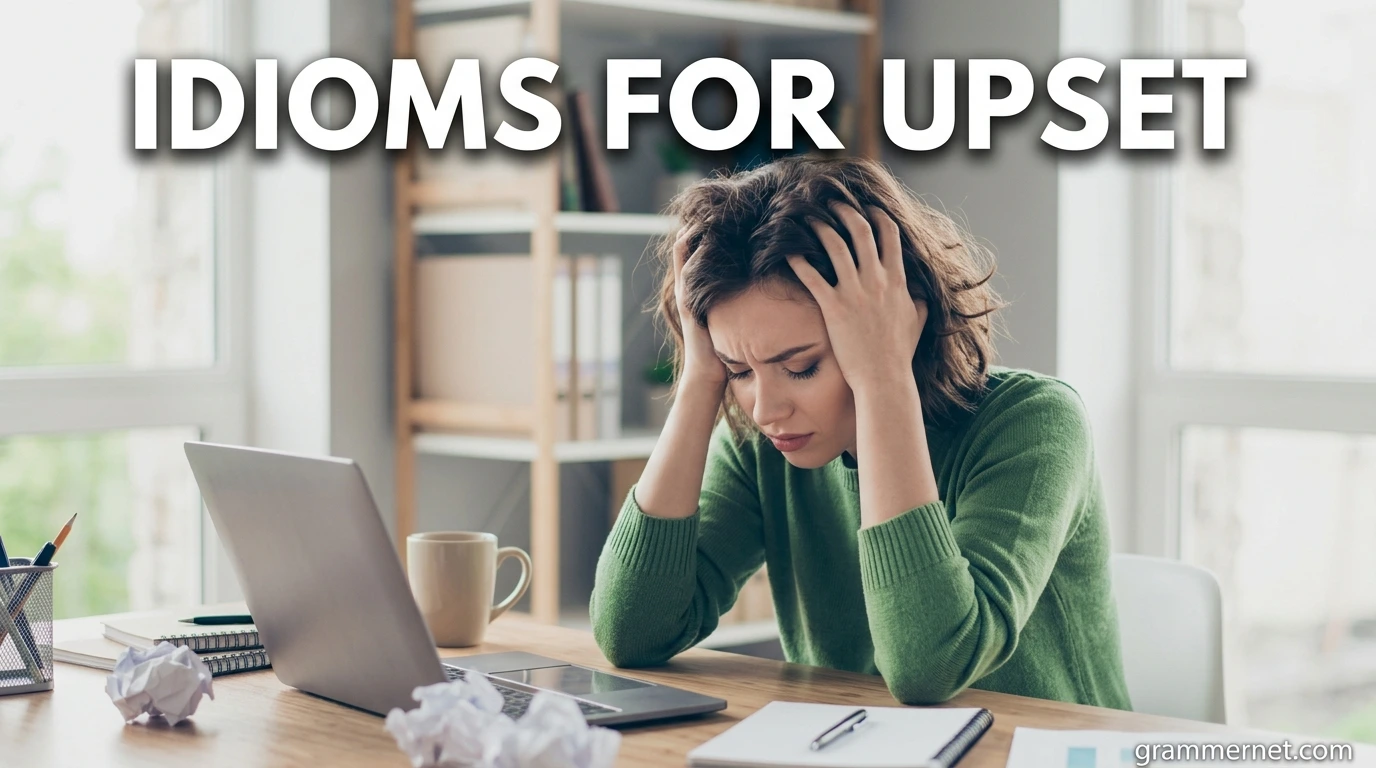 Idioms for Upset