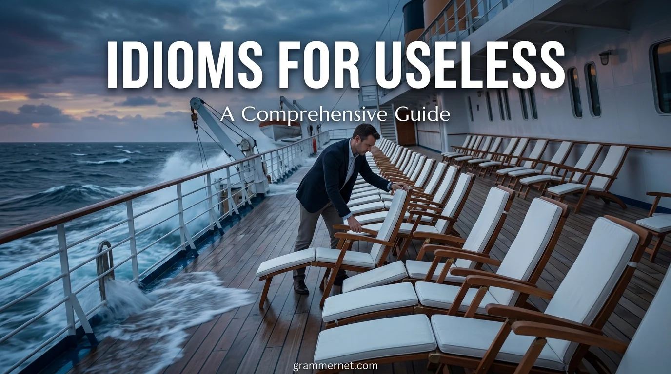 Idioms for Useless