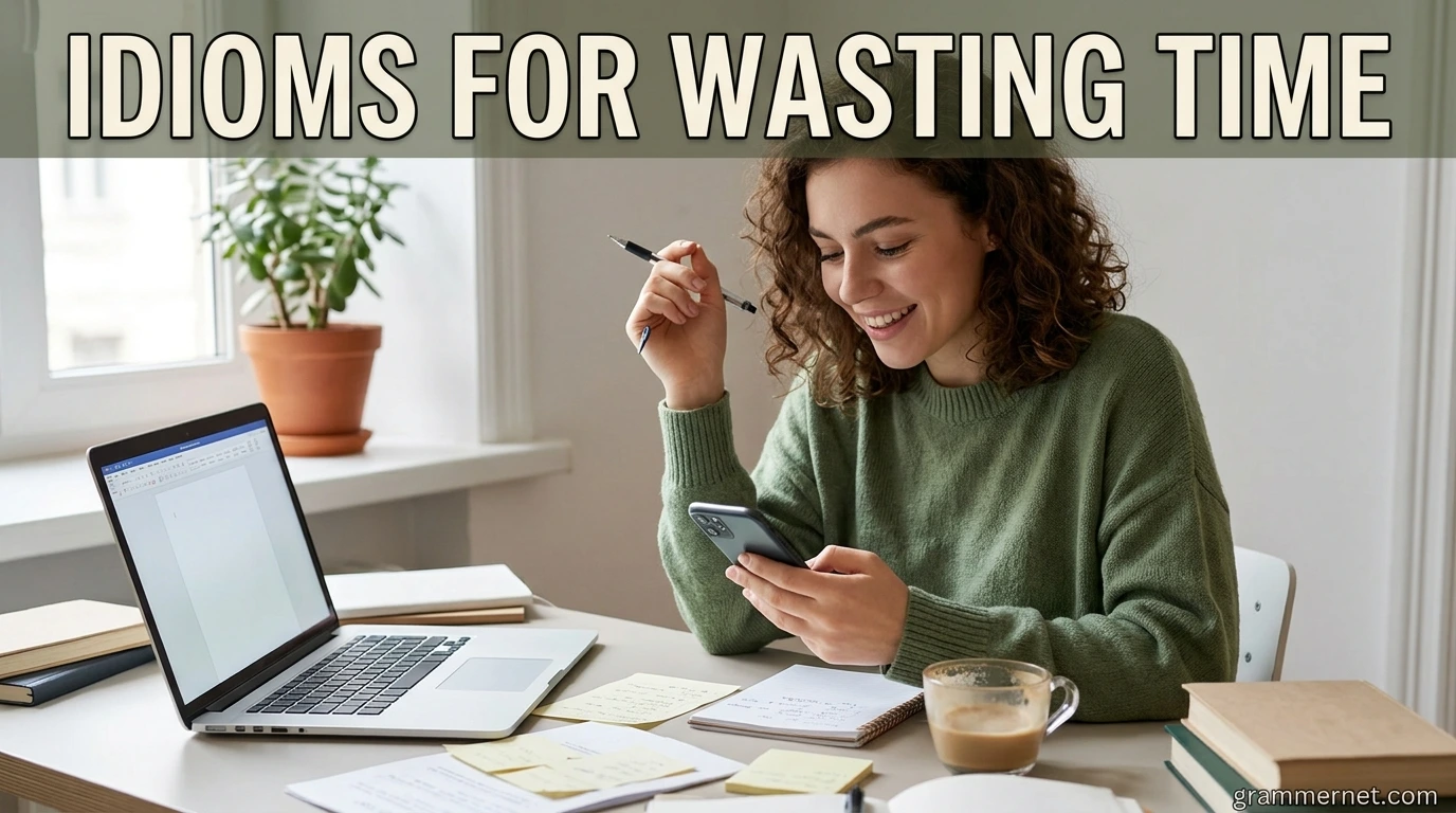 Idioms for Wasting Time