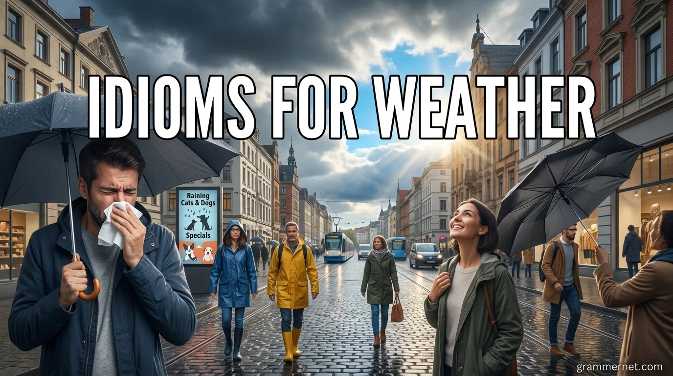 Idioms for Weather