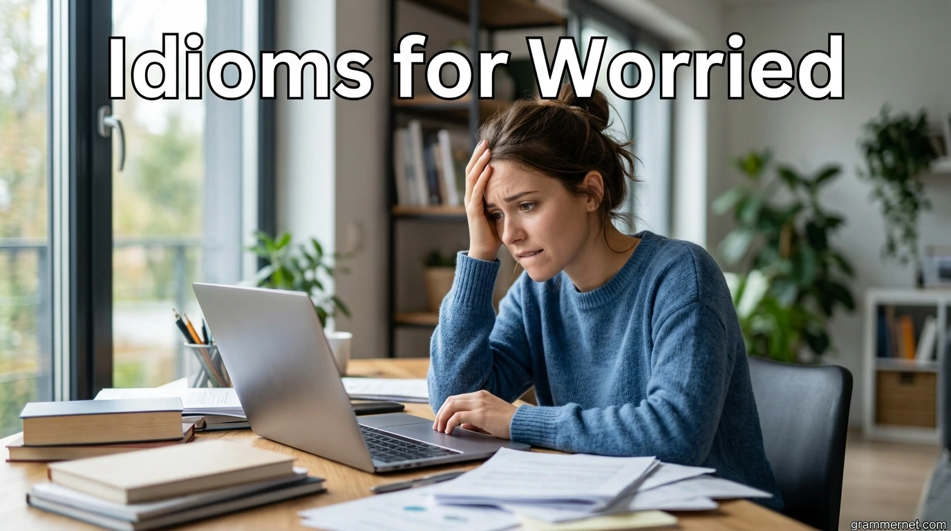 Idioms for Worried