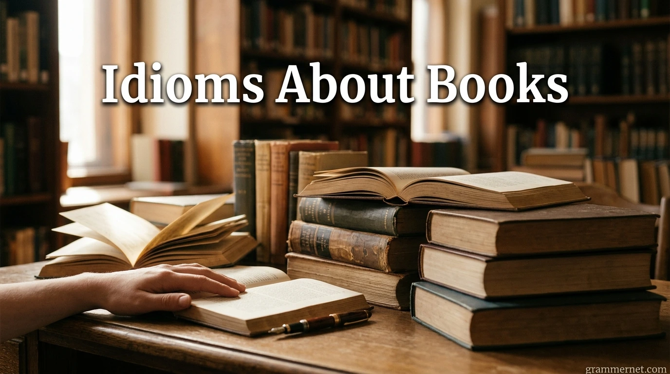 Idioms About Books