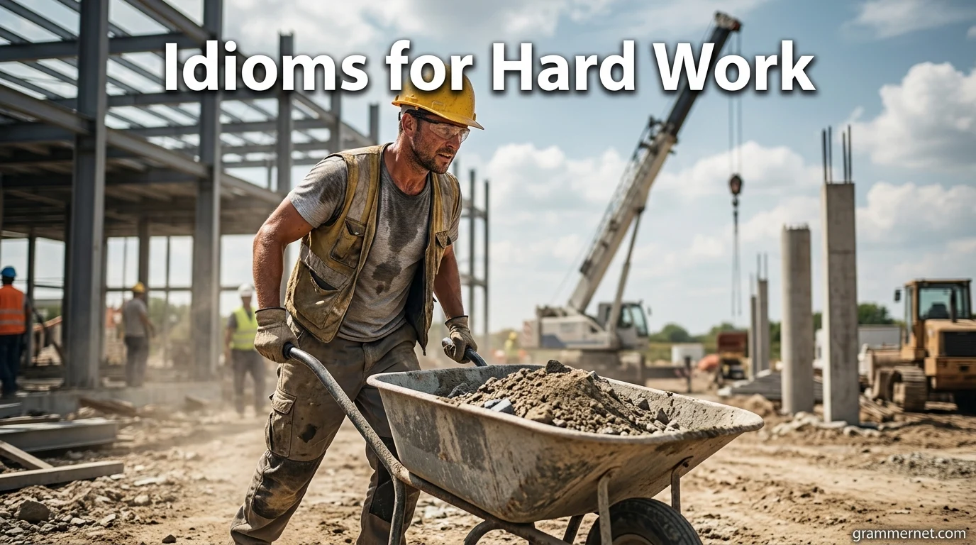 Idioms for Hard Work
