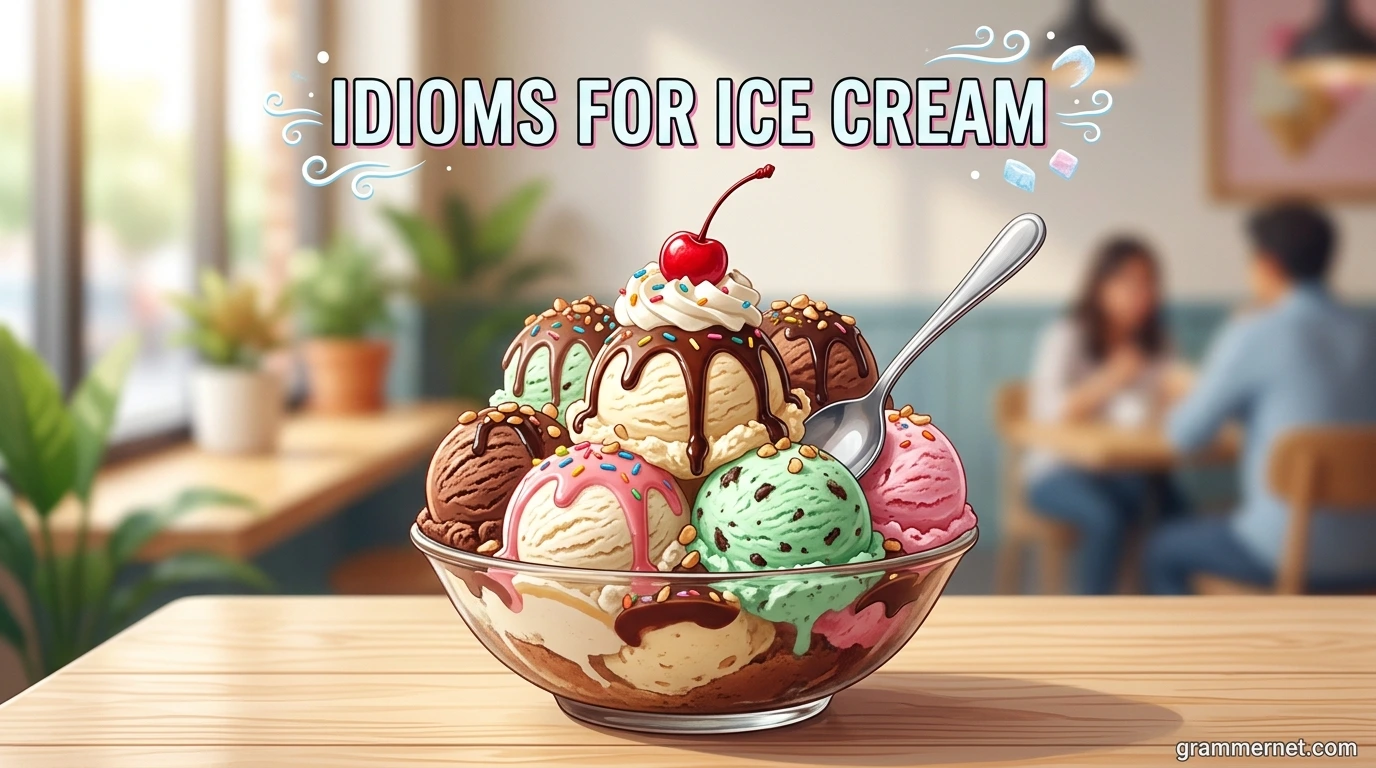 Idioms for Ice Cream