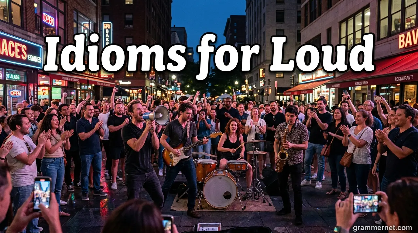 Idioms for Loud