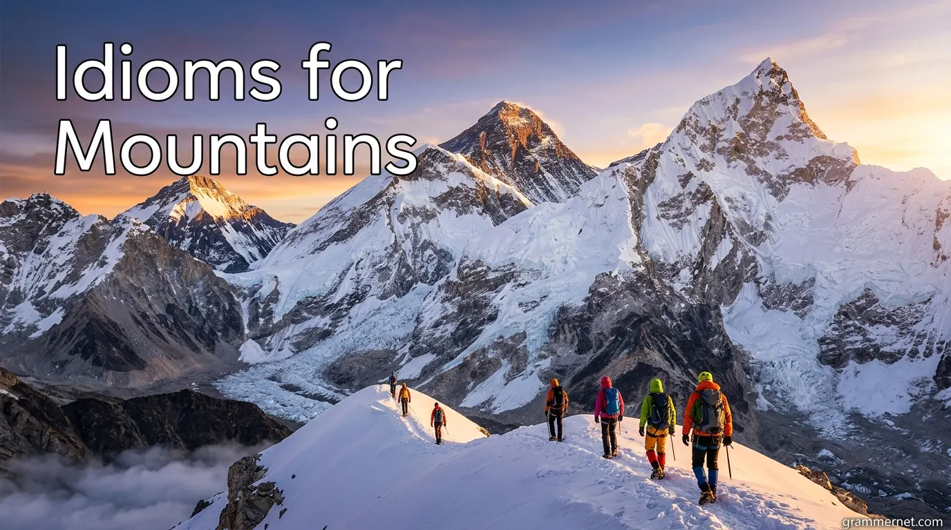 Idioms for Mountains