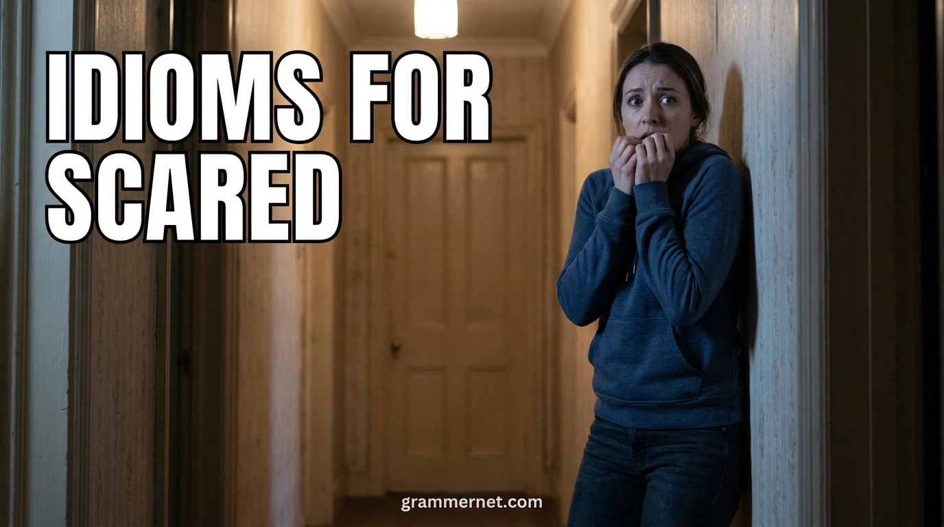 Idioms for Scared