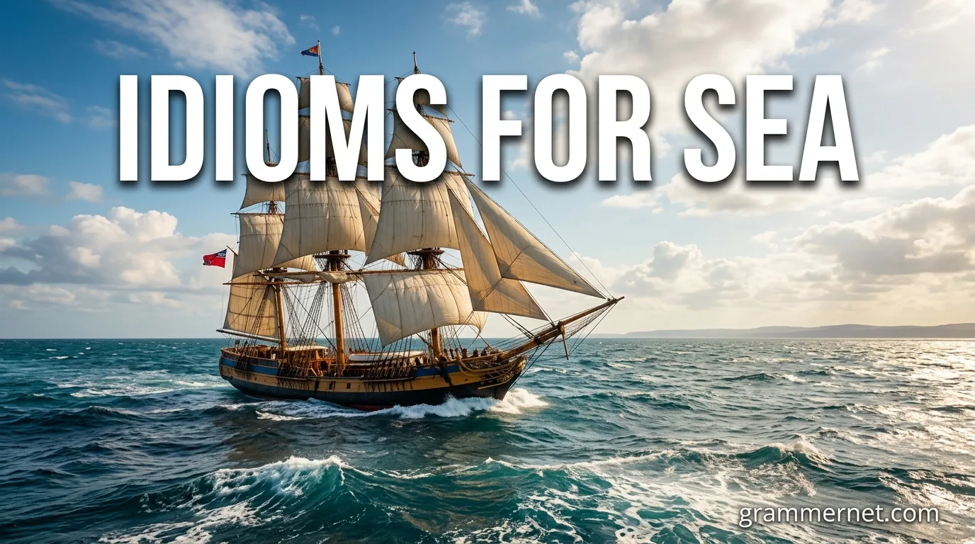 Idioms for Sea