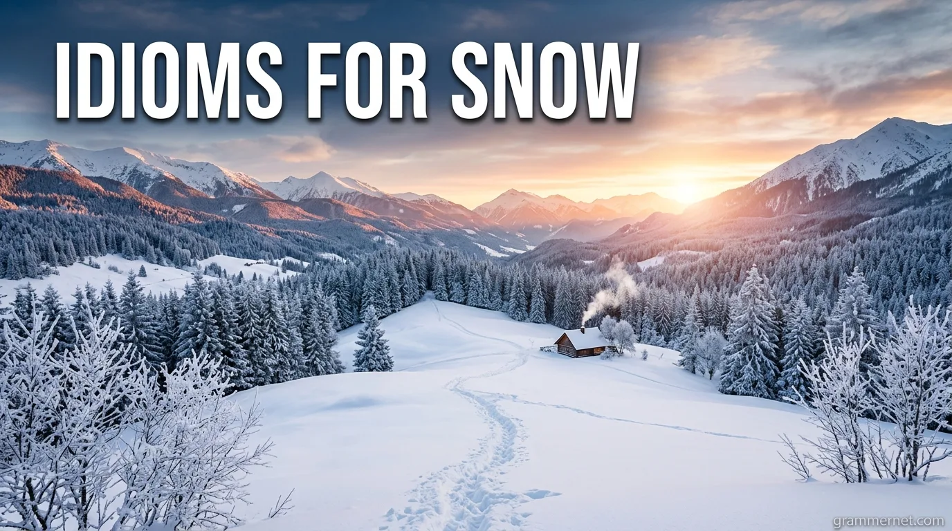 Idioms for Snow