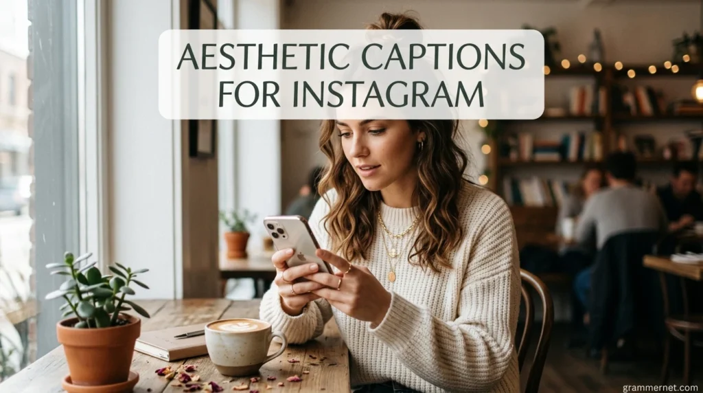 Aesthetic Captions for Instagram