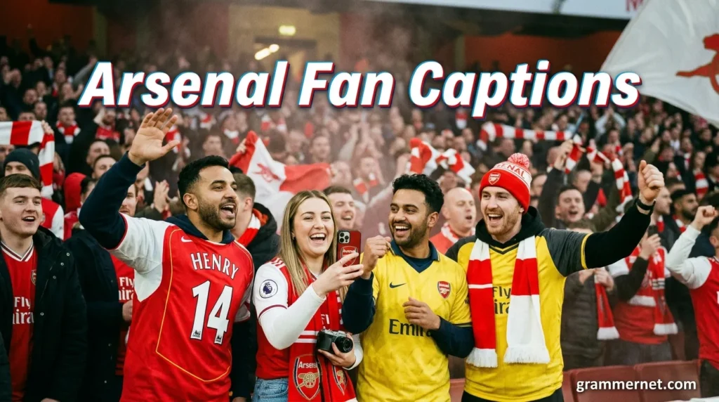 Arsenal Fan Captions