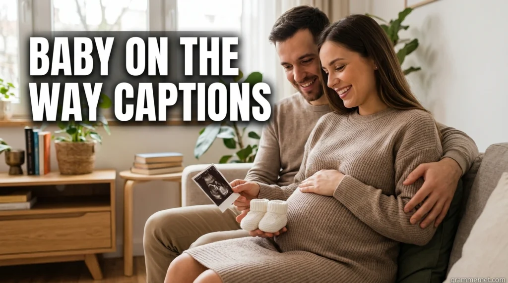 Baby On The Way Captions