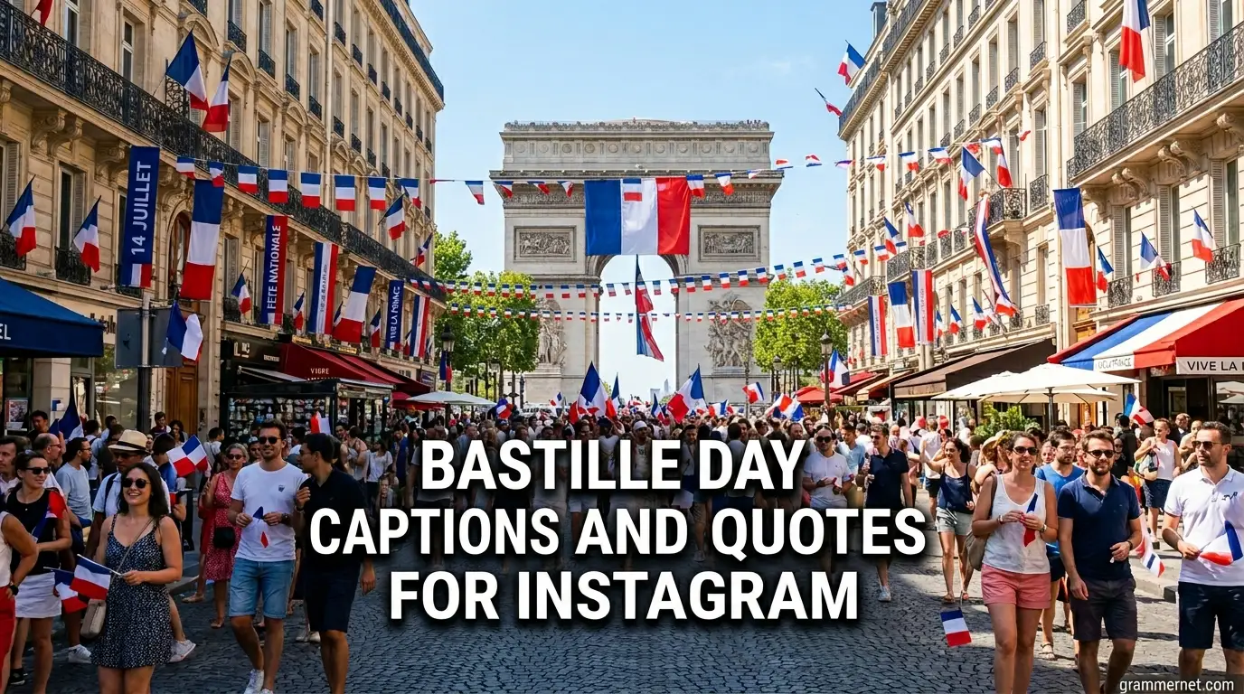 Bastille Day Captions and Quotes for Instagram