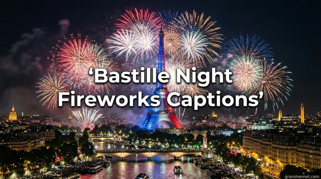Bastille Night Fireworks Captions
