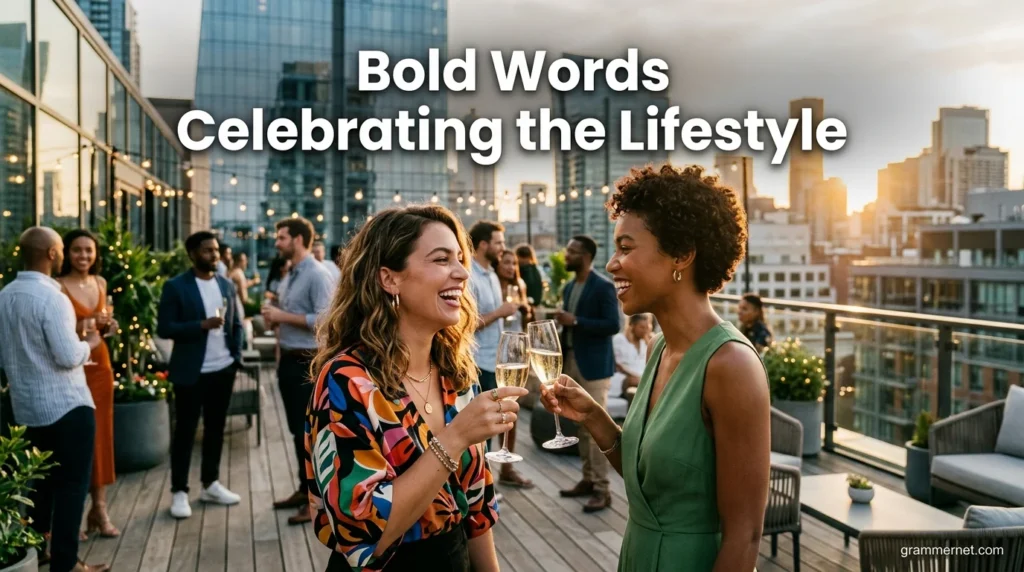 Bold Words Celebrating the Lifestyle