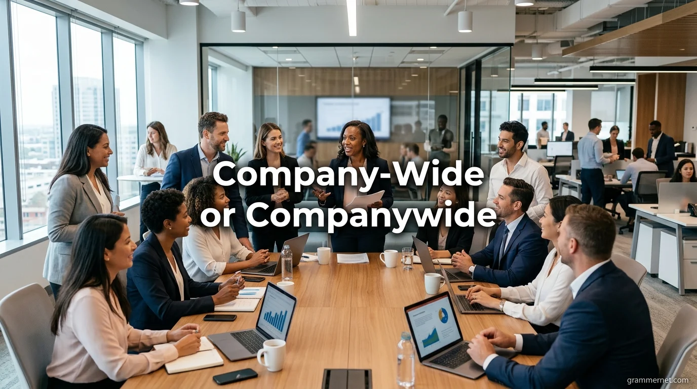 Company-Wide or Companywide: Which Spelling Is Correct?