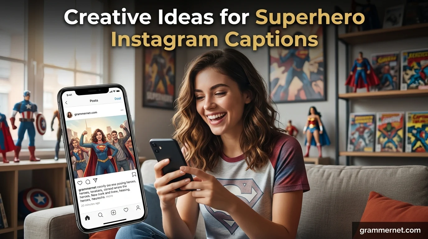 Creative Ideas for Superhero Instagram Captions