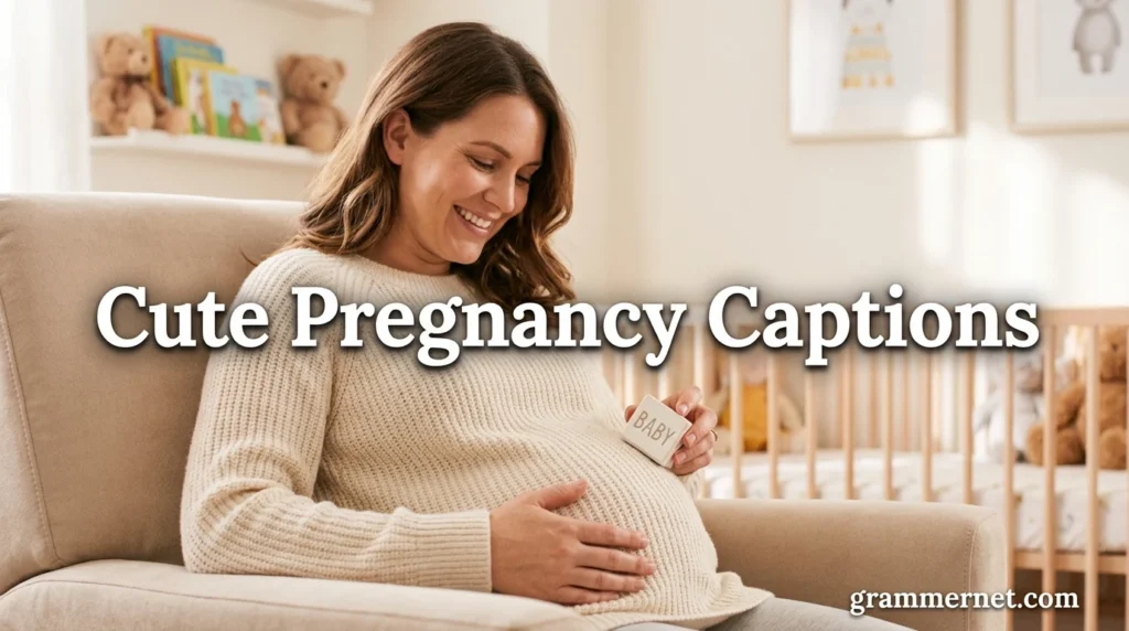 Cute Pregnancy Captions