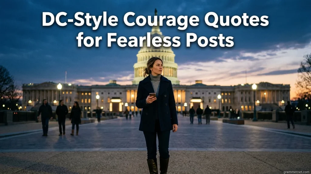 DC-Style Courage Quotes for Fearless Posts