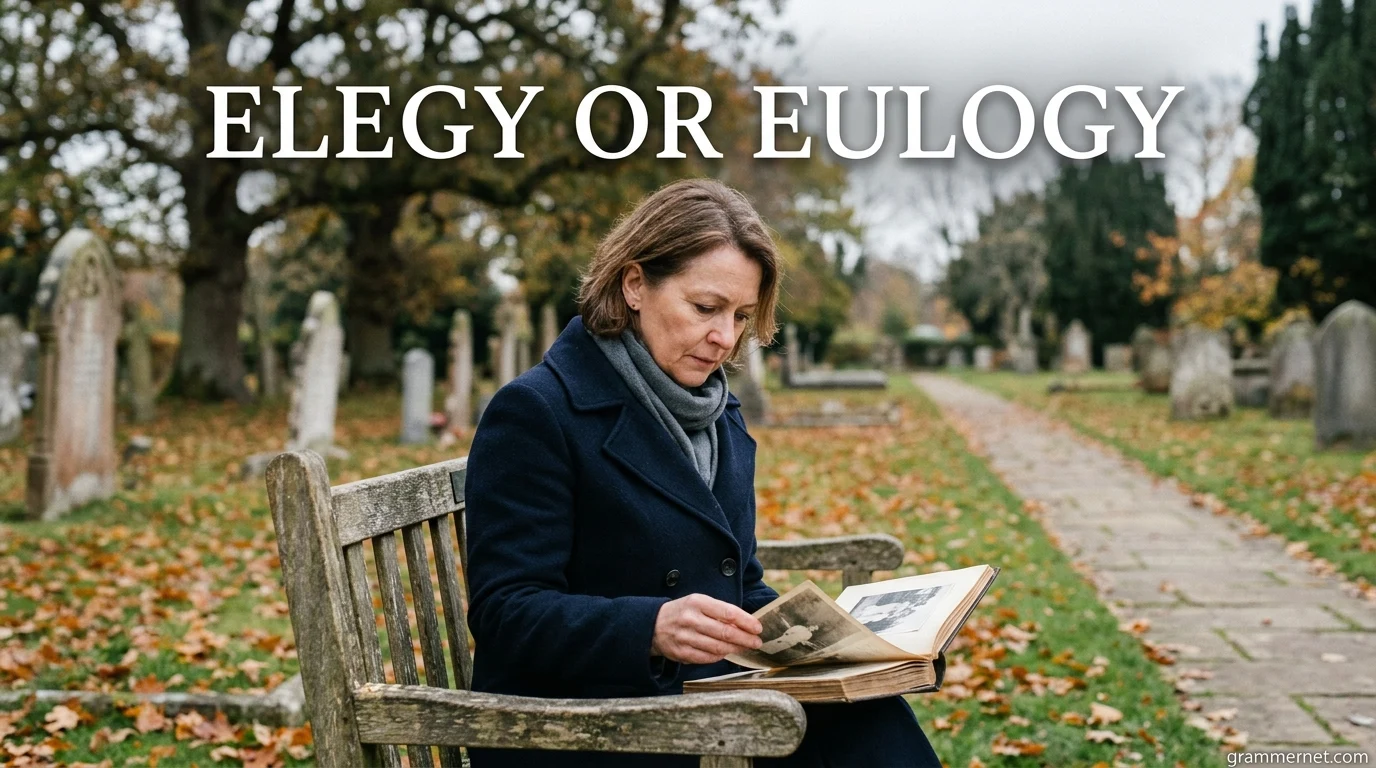 Elegy or Eulogy