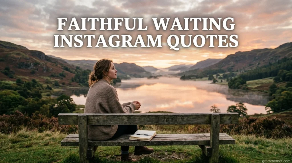 Faithful Waiting Instagram Quotes