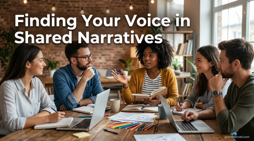 Finding Your Voice in Shared Narratives