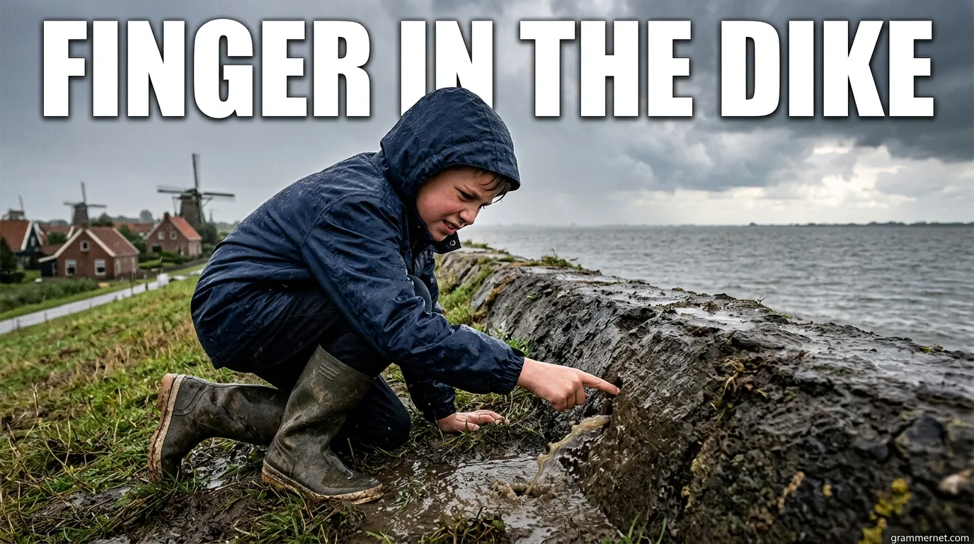 Finger in the Dike