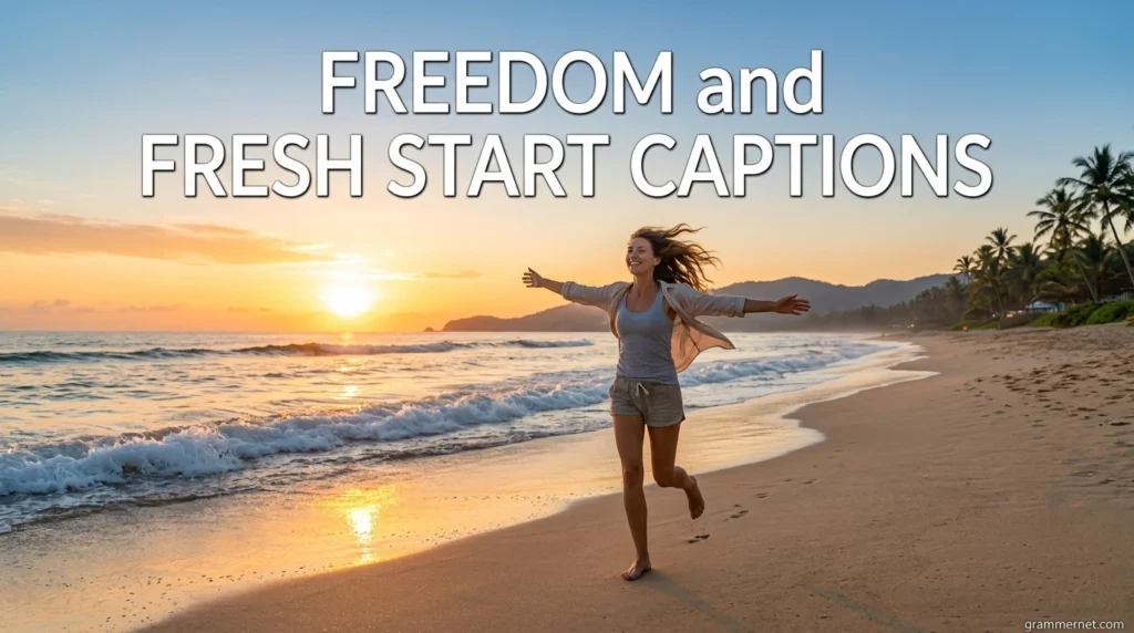 Freedom and Fresh Start Captions