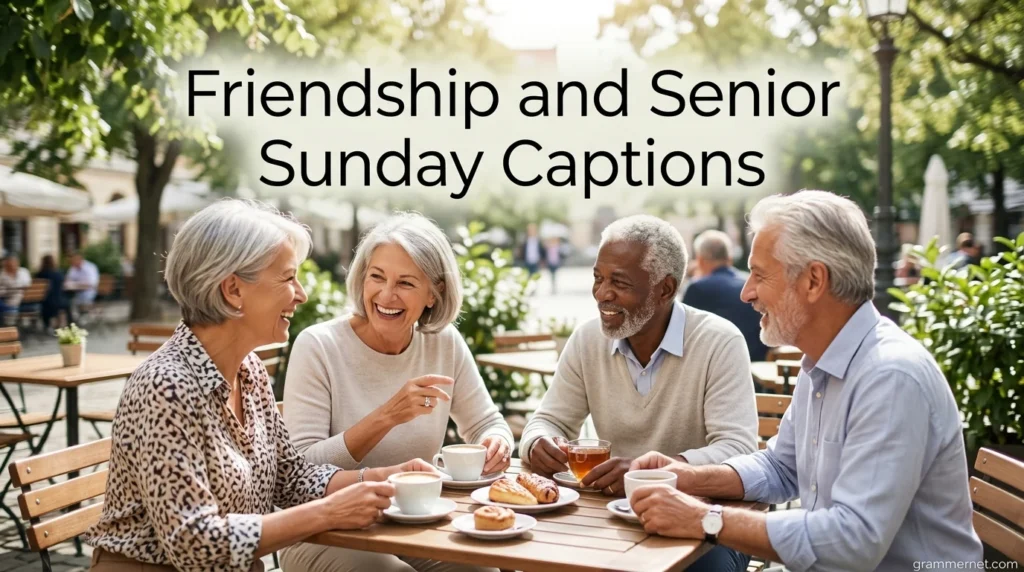 Friendship and Senior Sunday Captions