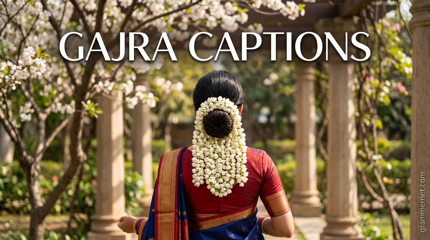 Gajra Captions