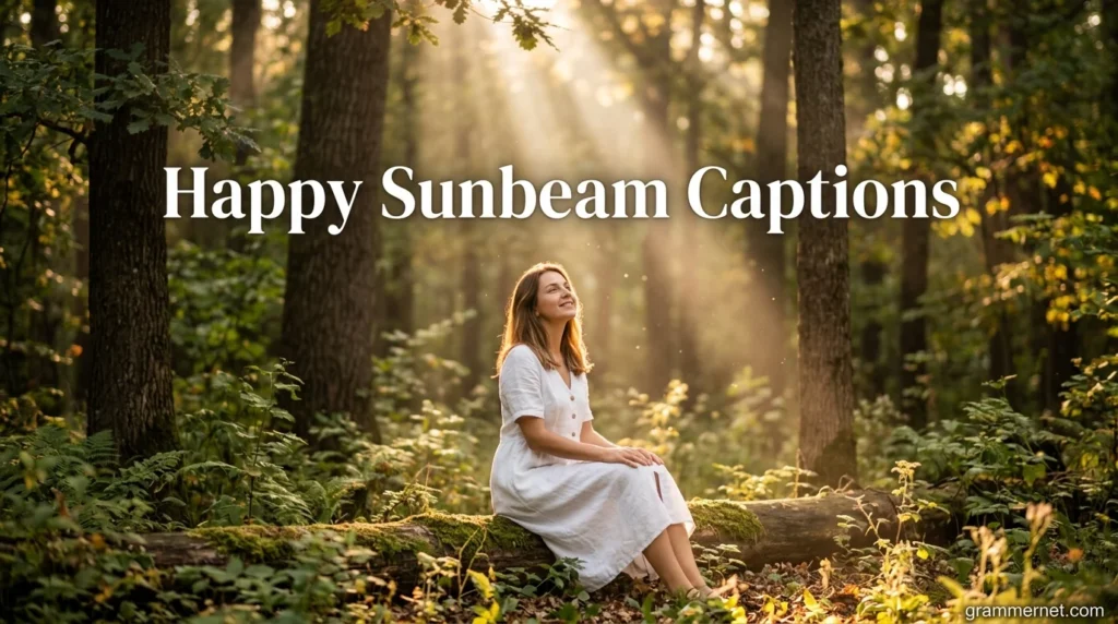 Happy Sunbeam Captions