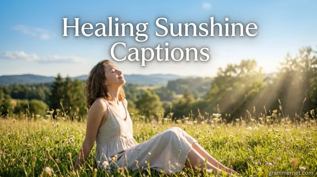 Healing Sunshine Captions